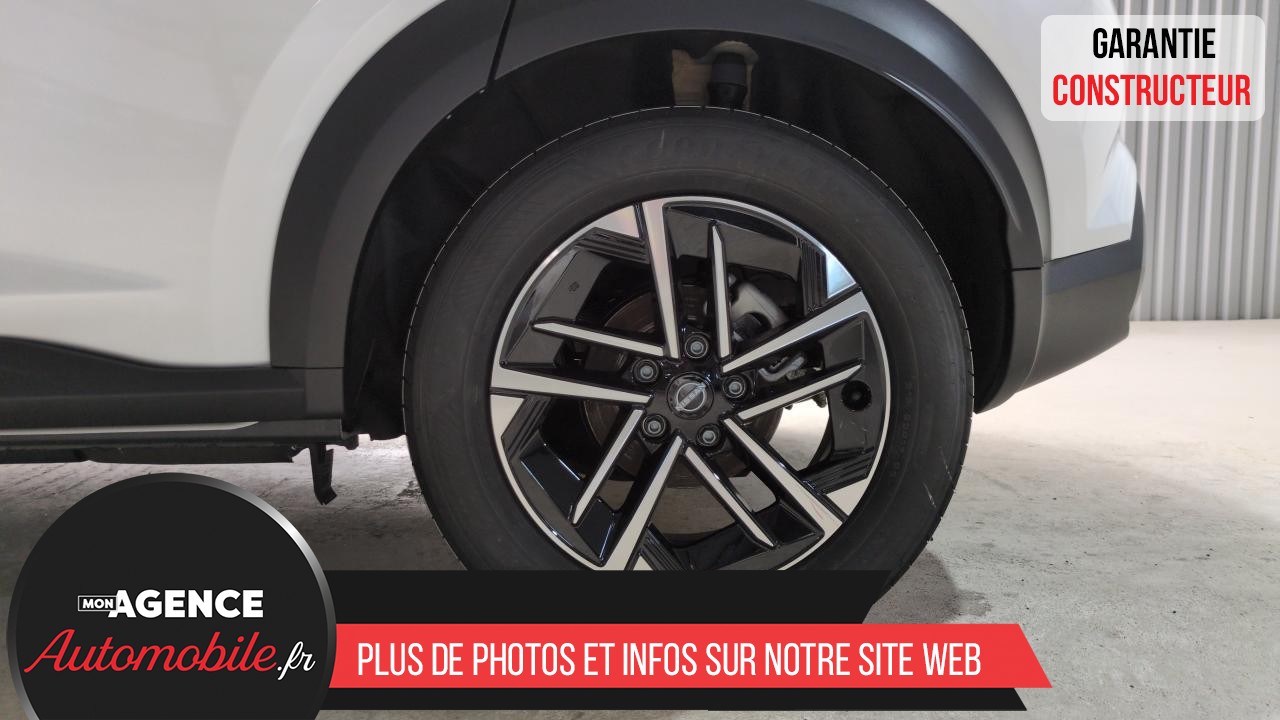 Nissan JUKE HYBRID 143 BVA N-CONNECTA + SIEGES CHAUFFANTS + VOLANT CHAUFFANT