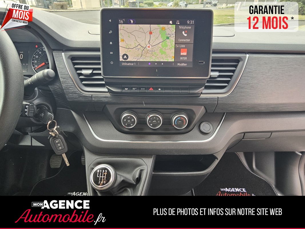 Renault TRAFIC III VU FOURGON GRAND CONFORT L1H1 2T8 2.0 BLUE DCI 150 BVM6