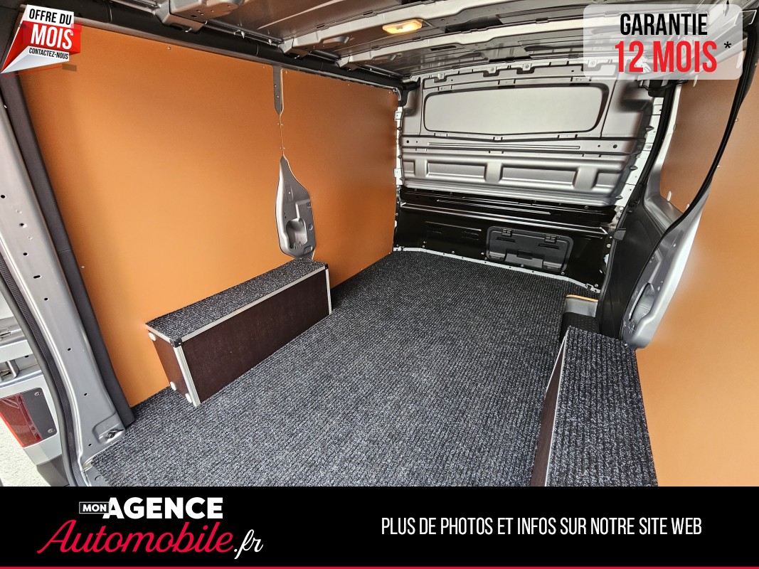 Renault TRAFIC III VU FOURGON GRAND CONFORT L1H1 2T8 2.0 BLUE DCI 150 BVM6
