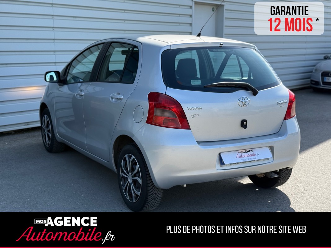 Toyota YARIS 5 Portes 1.3VVTi 87ch *KIT CHAINE DE DISTRIBUTION 2026* / GARANTIE 12 MOIS