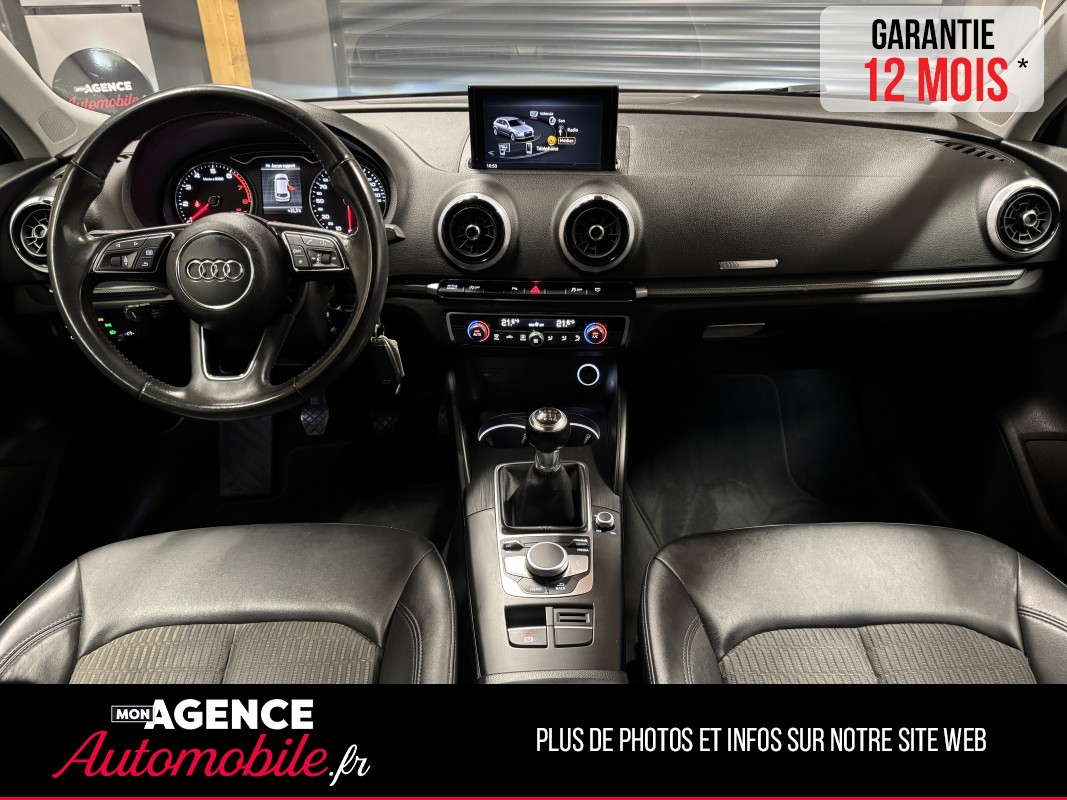 Audi A3 SPORTBACK DESIGN 1.0 TFSI 115 CH / Garantie 12 Mois