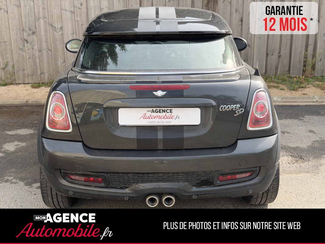 Mini Cooper SD Coupé 2 (R58)2.0 D 16V Steptronic 143 Cv Boîte Auto