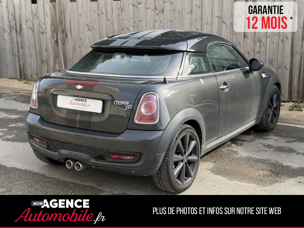 Mini Cooper SD Coupé 2 (R58)2.0 D 16V Steptronic 143 Cv Boîte Auto