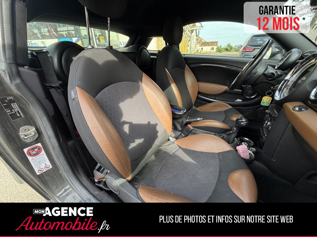 Mini Cooper SD Coupé 2 (R58)2.0 D 16V Steptronic 143 Cv Boîte Auto
