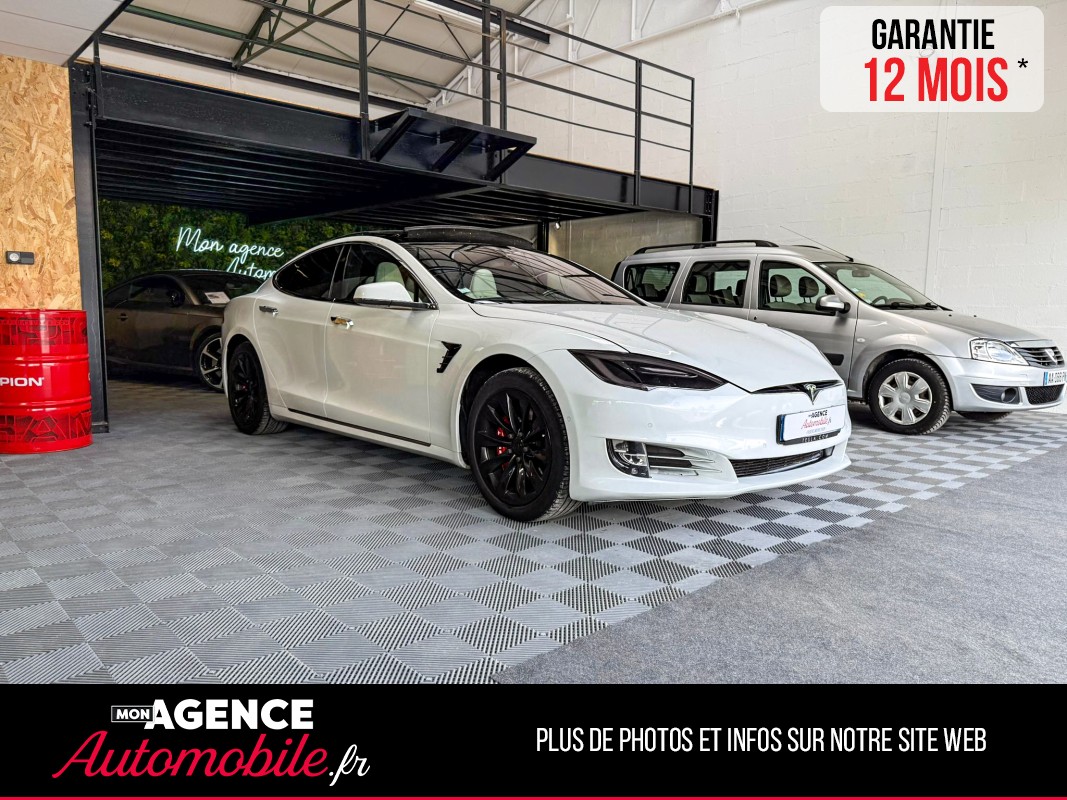 Tesla MODEL S PHASE 2 75D 525 PACK PRENIUM-HIVER / AUTOPILOTE / TOIT OUVRANT / SOH93