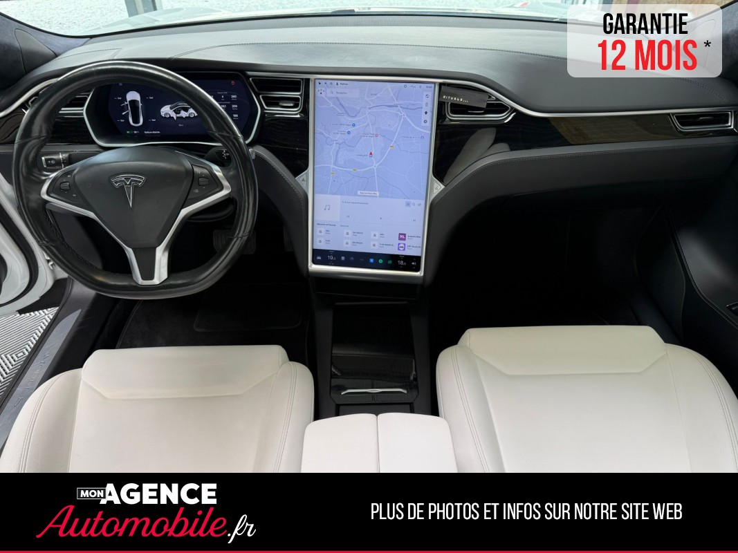 Tesla MODEL S PHASE 2 75D 525 PACK PRENIUM-HIVER / AUTOPILOTE / TOIT OUVRANT / SOH93