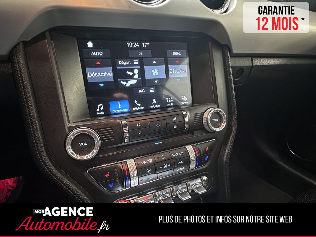 Ford MUSTANG 5.0 V8 421 GARANTIE 12 MOIS ( Voiture Française )