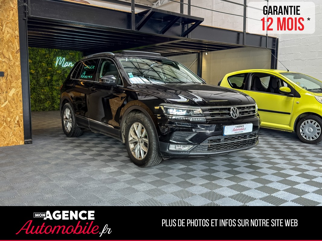 Volkswagen TIGUAN II 2.0 TDI  DSG7 150 CARAT SUIVI COMPLET VW / TOIT OUVRANT