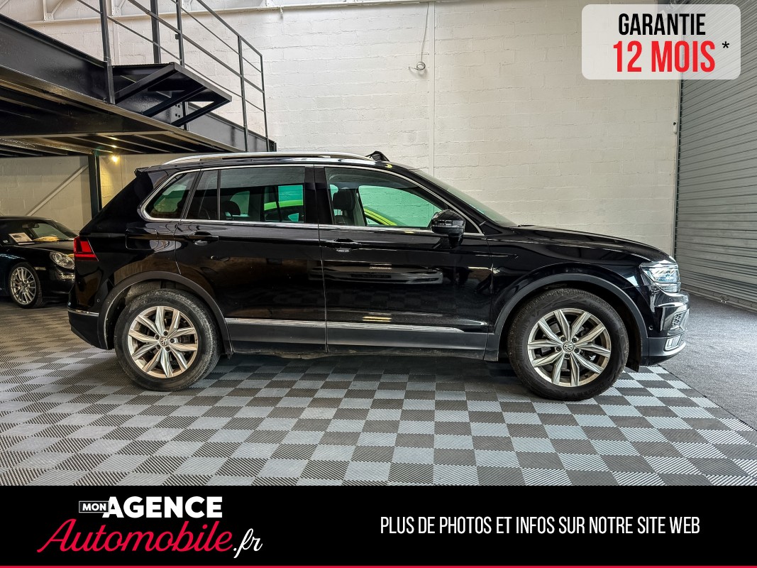 Volkswagen TIGUAN II 2.0 TDI  DSG7 150 CARAT SUIVI COMPLET VW / TOIT OUVRANT