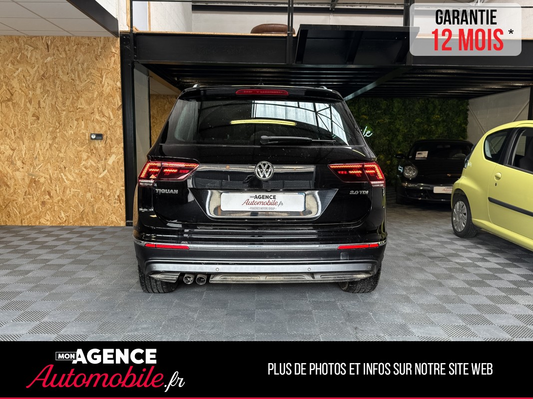 Volkswagen TIGUAN II 2.0 TDI  DSG7 150 CARAT SUIVI COMPLET VW / TOIT OUVRANT