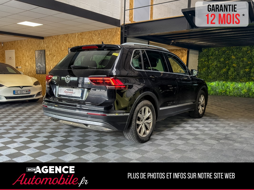 Volkswagen TIGUAN II 2.0 TDI  DSG7 150 CARAT SUIVI COMPLET VW / TOIT OUVRANT