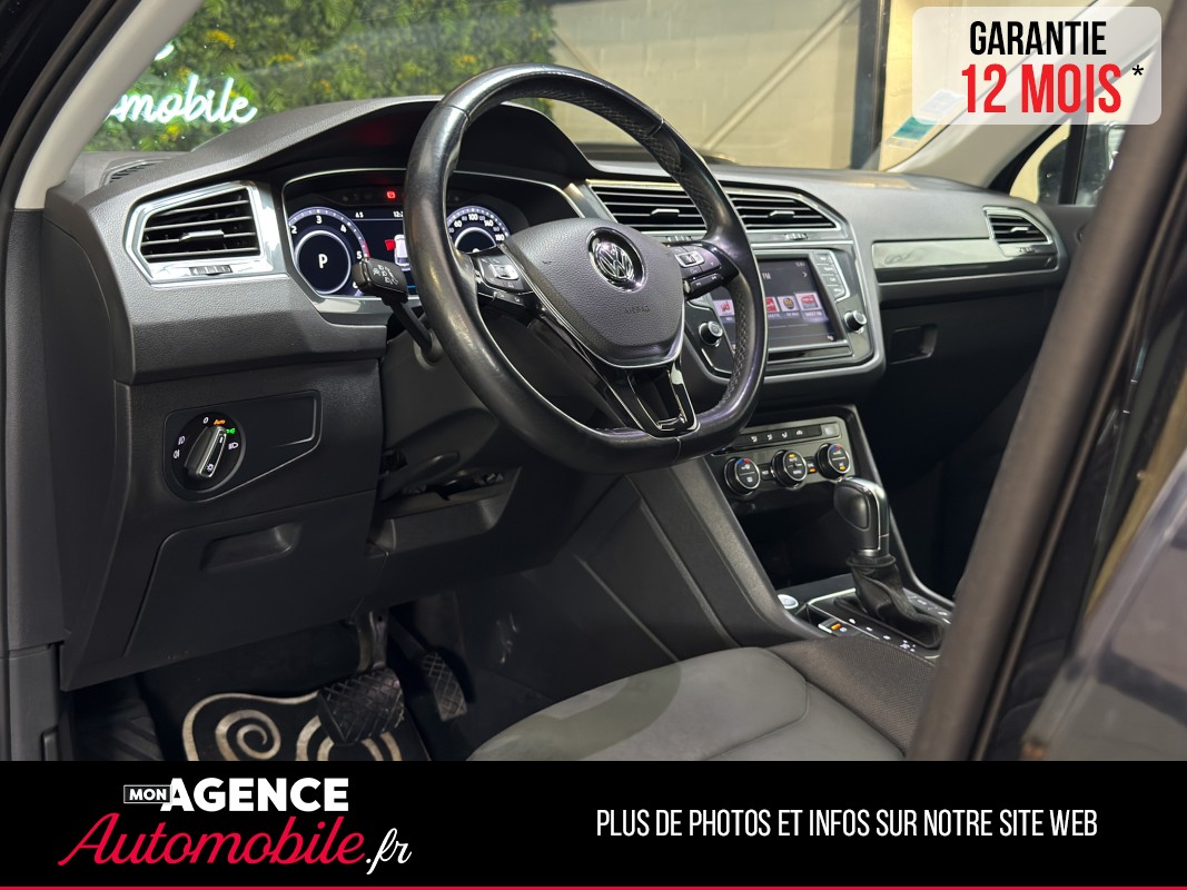 Volkswagen TIGUAN II 2.0 TDI  DSG7 150 CARAT SUIVI COMPLET VW / TOIT OUVRANT