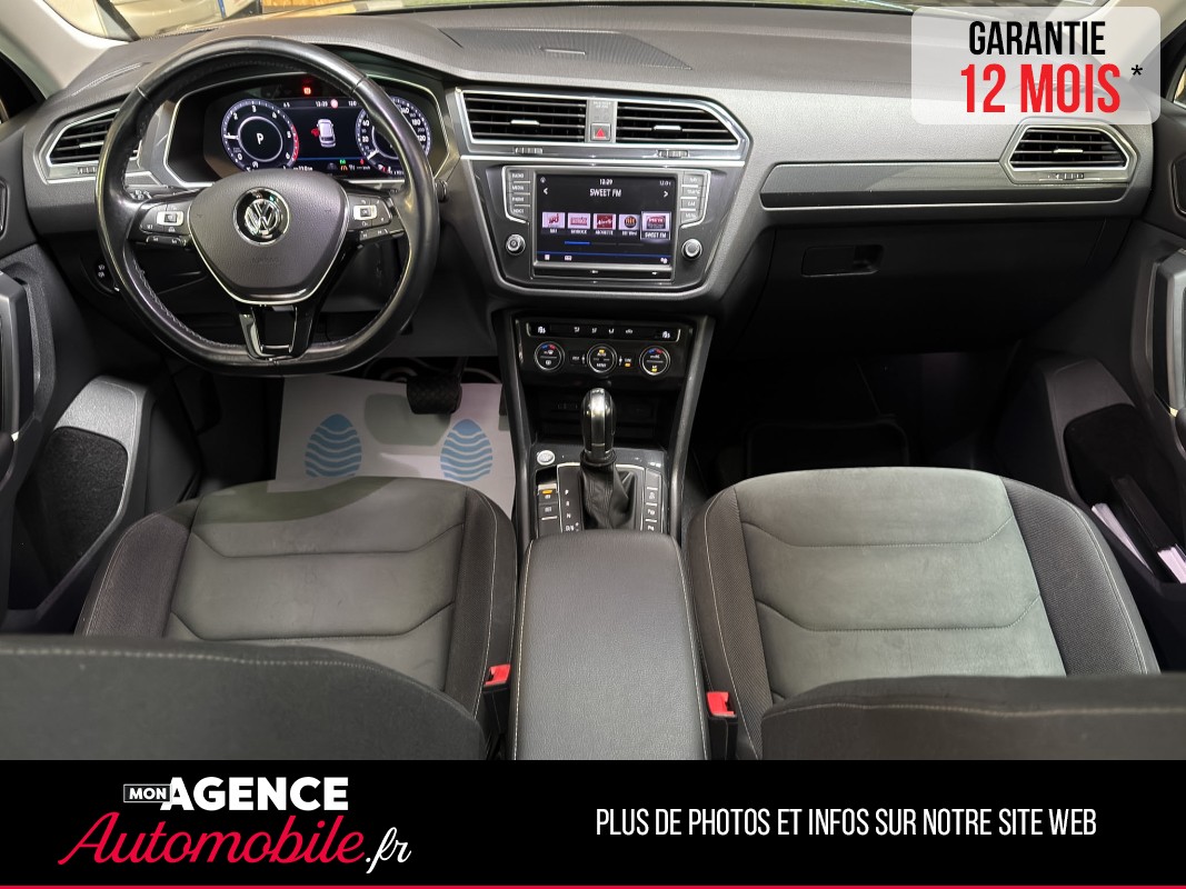 Volkswagen TIGUAN II 2.0 TDI  DSG7 150 CARAT SUIVI COMPLET VW / TOIT OUVRANT