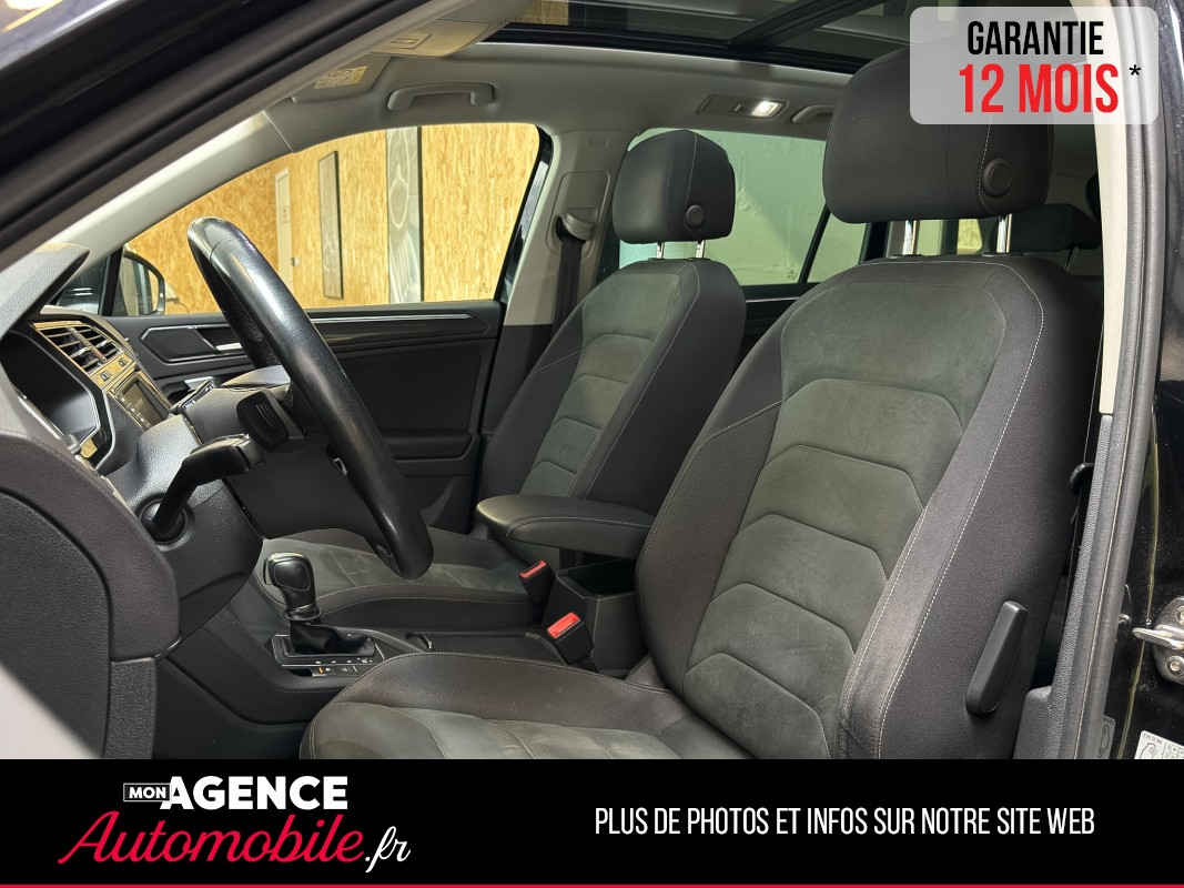Volkswagen TIGUAN II 2.0 TDI  DSG7 150 CARAT SUIVI COMPLET VW / TOIT OUVRANT