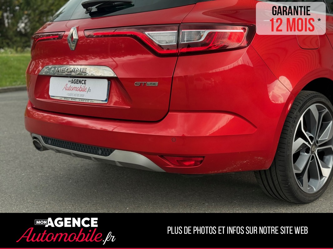 Renault MEGANE IV Estate 1.5 BluedCi 115 Ch Boite Auto GT LINE / GARANTIE 12 MOIS