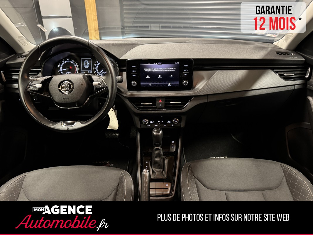 Skoda Kamiq 1.0 TSI AMBITION DSG7 110 CH ANDROID AUTO CARPLAY / Garantie 12 Mois