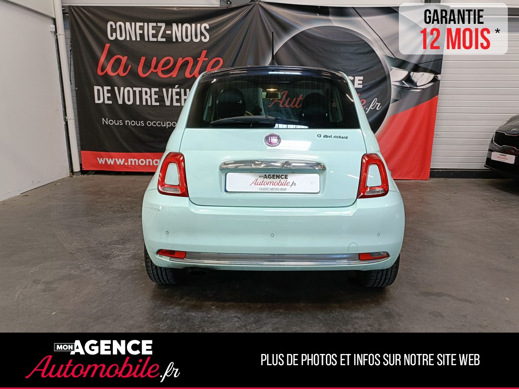 Fiat 500 0.9 TWINAIR 85 CV CLUB - MOTEUR A CHAINE