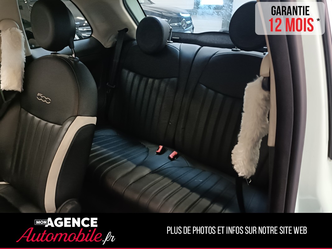 Fiat 500 0.9 TWINAIR 85 CV CLUB - MOTEUR A CHAINE