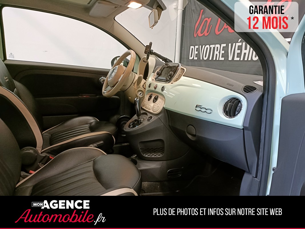 Fiat 500 0.9 TWINAIR 85 CV CLUB - MOTEUR A CHAINE