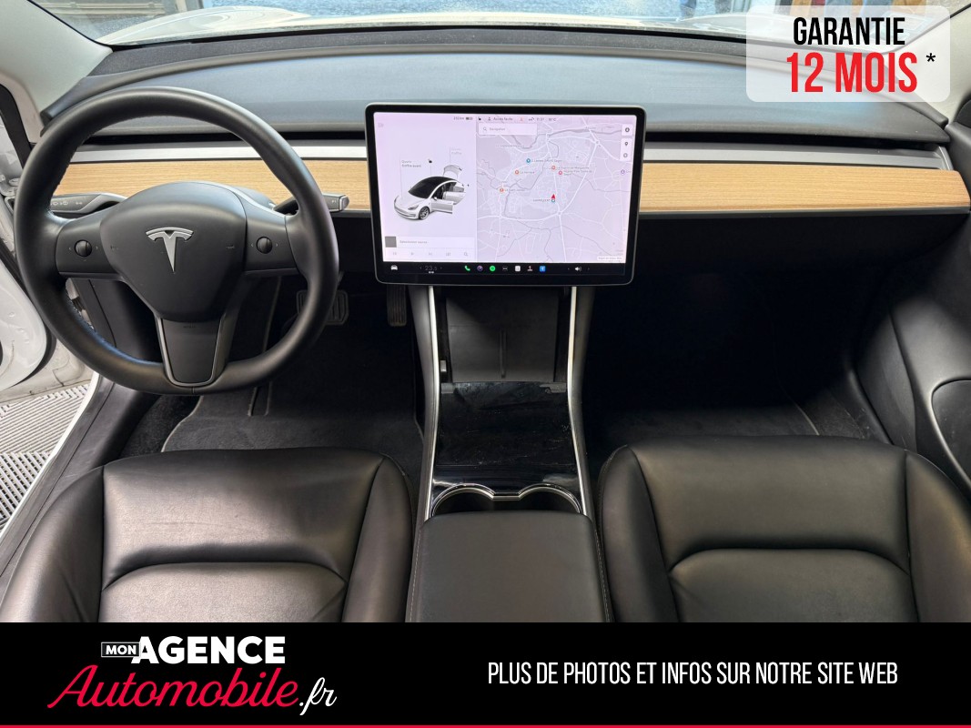 Tesla MODEL 3 PHASE 2 LONG RANGE AWD 461 SOH 100% / TOIT PANORAMIQUE / AUTOPILOTE / GARANTIE TESLA