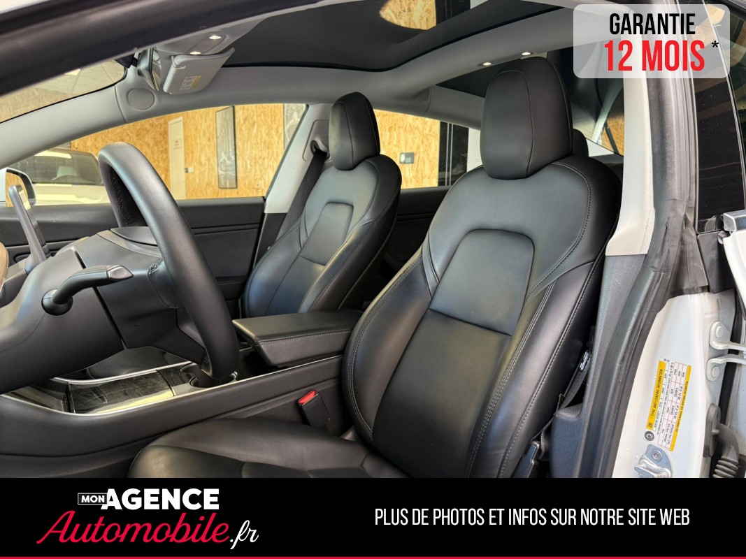 Tesla MODEL 3 PHASE 2 LONG RANGE AWD 461 SOH 100% / TOIT PANORAMIQUE / AUTOPILOTE / GARANTIE TESLA
