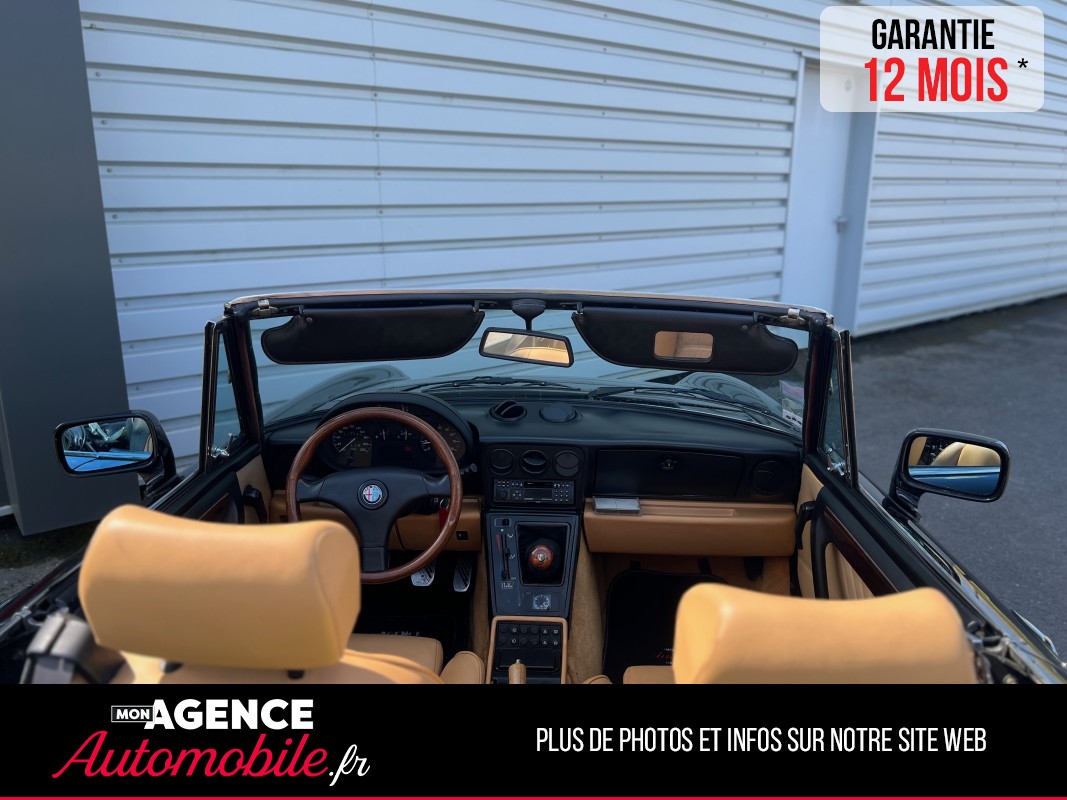 Alfa Romeo Spider 2.0 120 Ch *Peinture Vernis* Embrayage Récent / GARANTIE 12 MOIS