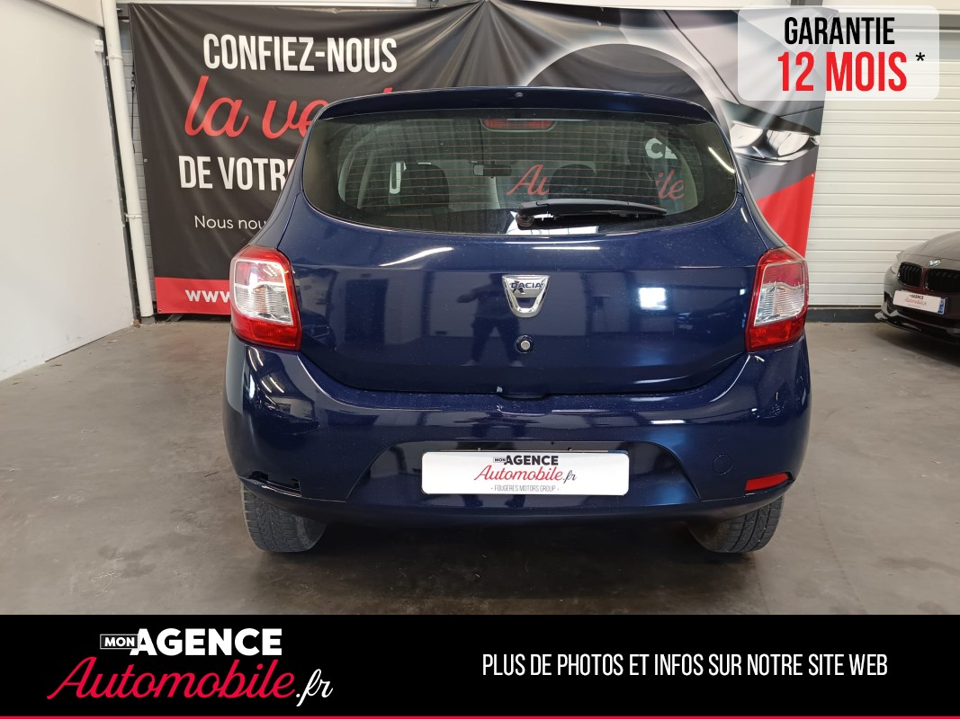 Dacia SANDERO PACK CLIM 1.2 I 75CV