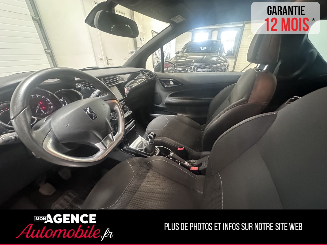DS DS3 VTi 82 BVM5 Be Chic / KIT DISTRIBUTION OK GARANTIE 12 MOIS