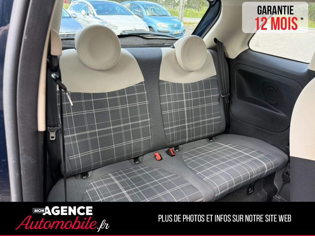 Fiat 500 1.0 HYBRID 70ch BSG S&S LOUNGE *PREMIERE MAIN* / GARANTIE 12 MOIS