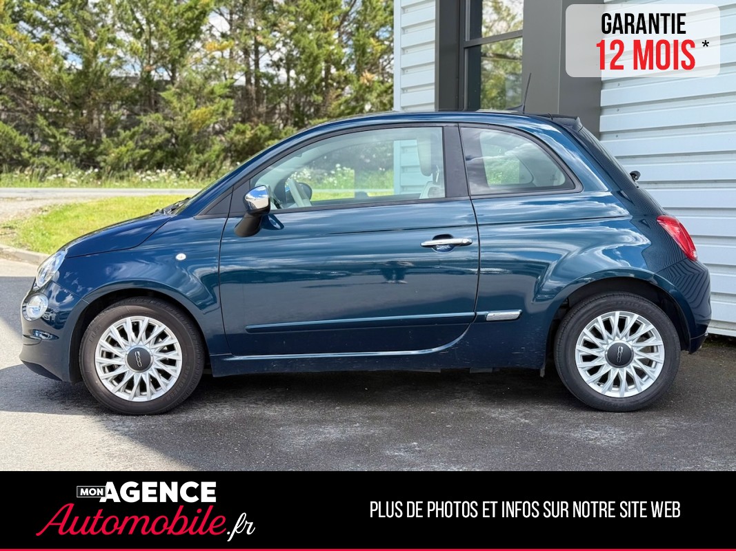 Fiat 500 1.0 HYBRID 70ch BSG S&S LOUNGE *PREMIERE MAIN* / GARANTIE 12 MOIS