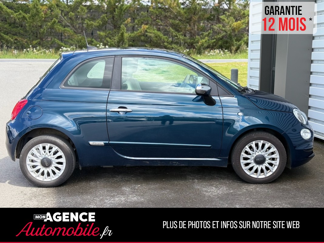 Fiat 500 1.0 HYBRID 70ch BSG S&S LOUNGE *PREMIERE MAIN* / GARANTIE 12 MOIS