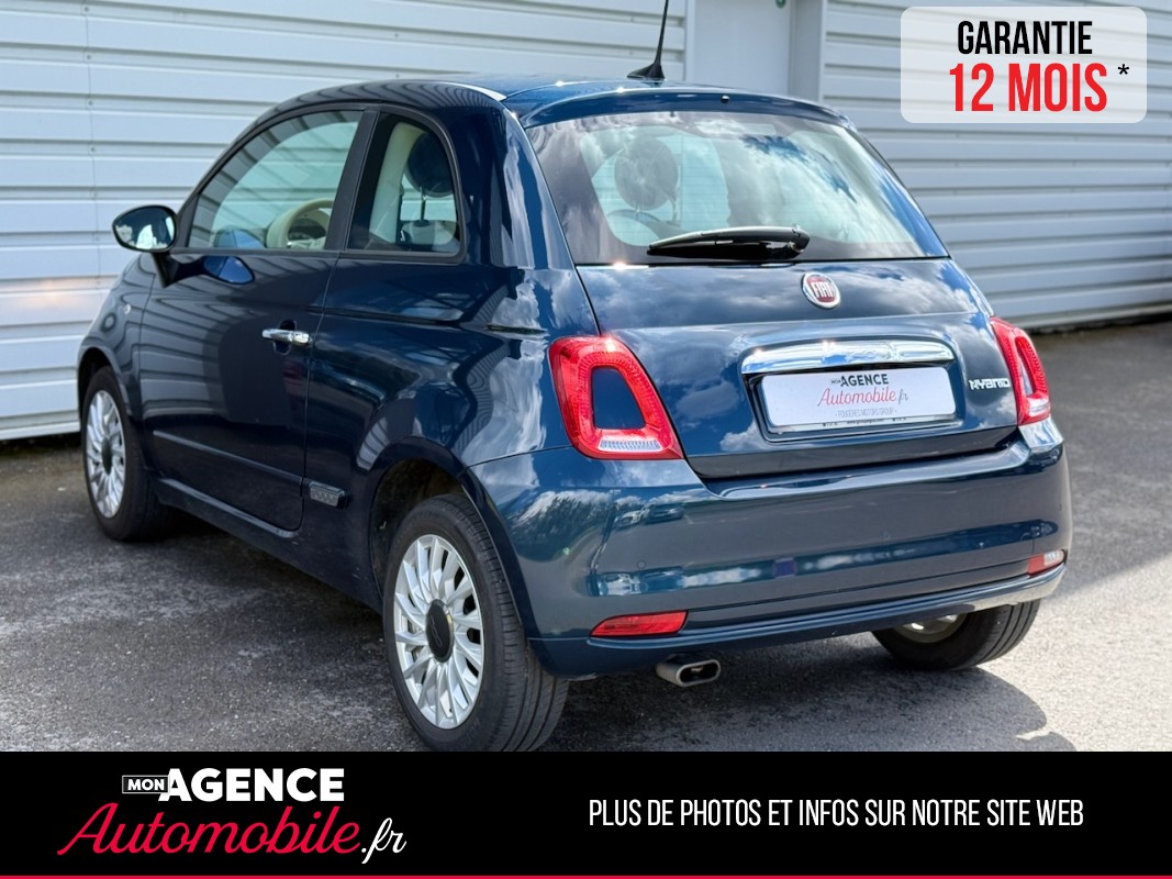 Fiat 500 1.0 HYBRID 70ch BSG S&S LOUNGE *PREMIERE MAIN* / GARANTIE 12 MOIS