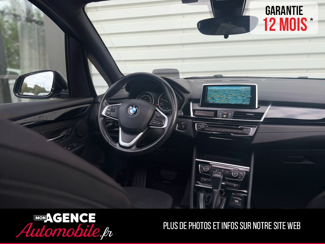 BMW SERIE 2 Active Tourer 216d 1.5d 116 Ch Boîte Auto SPORT *TOIT OUVRANT*CAMERA*AFFICHAGE TETE HAUTE*RADAR AV/AR* / GARANTIE 12 MOIS