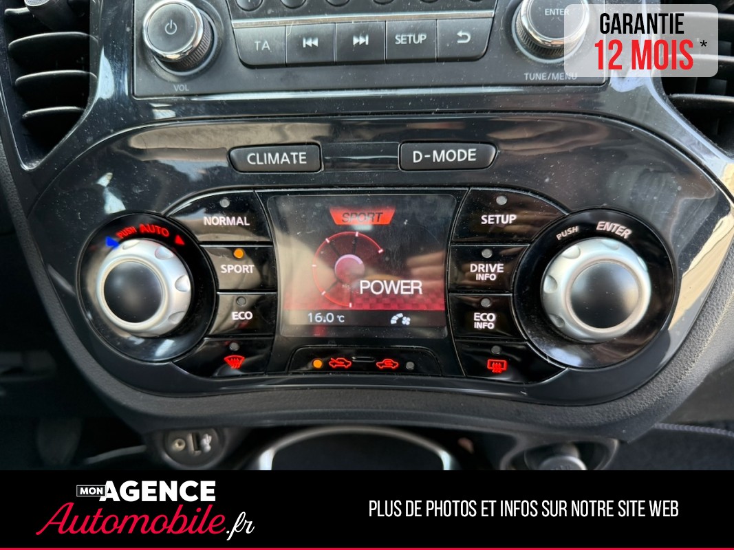 Nissan JUKE 1.6 117ch ACENTA PACK SPORT *2eme MAIN*/ GARANTIE 12 MOIS