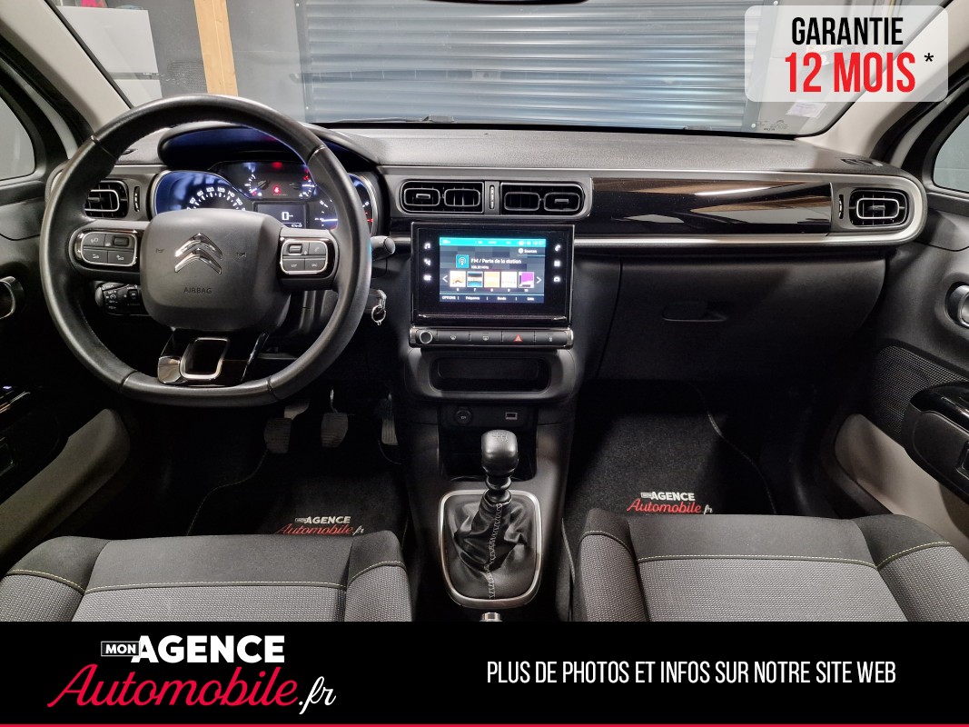 Citroën C3 1.2 BVM6 110 CH SHINE / Garantie 12 Mois