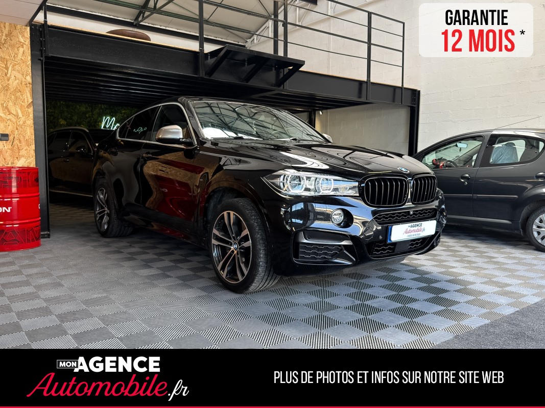 BMW X6 F16 M50D XDRIVE 3.0D 381 PACK M TOIT OUVRANT / HARMAN KARDON / AFFICHAGE TÊTE HAUTE / SUIVI COMPLET