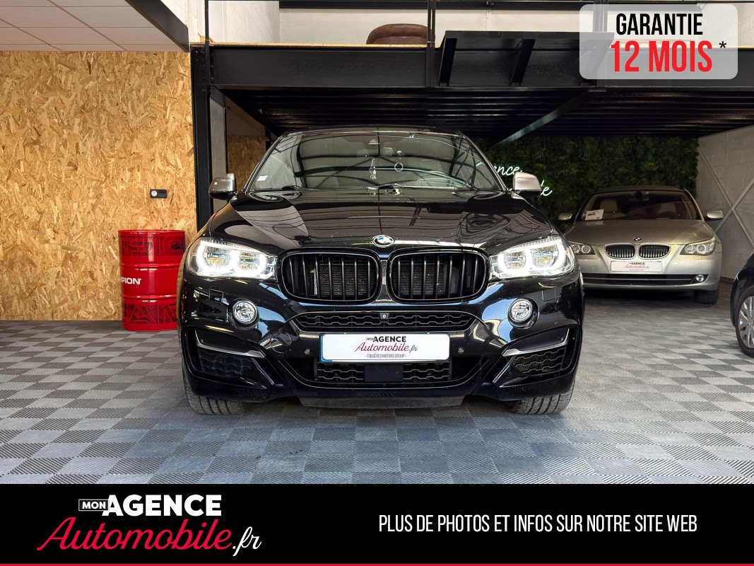 BMW X6 F16 M50D XDRIVE 3.0D 381 PACK M TOIT OUVRANT / HARMAN KARDON / AFFICHAGE TÊTE HAUTE / SUIVI COMPLET