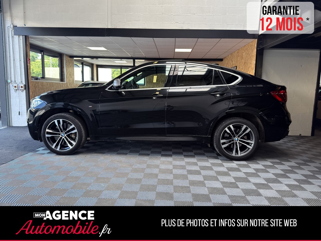 BMW X6 F16 M50D XDRIVE 3.0D 381 PACK M TOIT OUVRANT / HARMAN KARDON / AFFICHAGE TÊTE HAUTE / SUIVI COMPLET