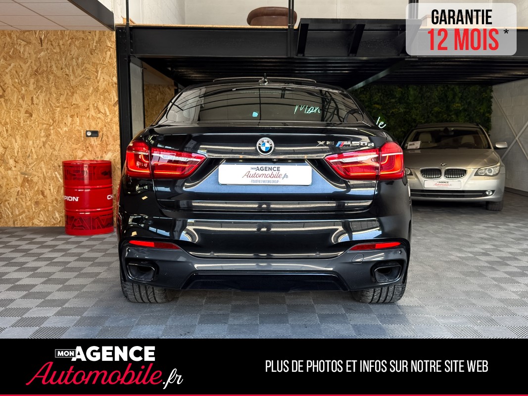 BMW X6 F16 M50D XDRIVE 3.0D 381 PACK M TOIT OUVRANT / HARMAN KARDON / AFFICHAGE TÊTE HAUTE / SUIVI COMPLET