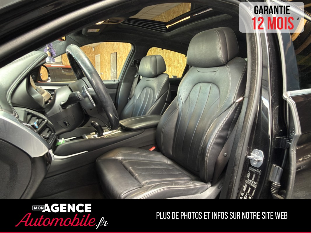 BMW X6 F16 M50D XDRIVE 3.0D 381 PACK M TOIT OUVRANT / HARMAN KARDON / AFFICHAGE TÊTE HAUTE / SUIVI COMPLET