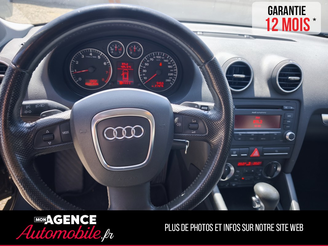 Audi A3 SPORTBACK 1.8 TFSI 160 AMBITION / GARANTIE 12 MOIS