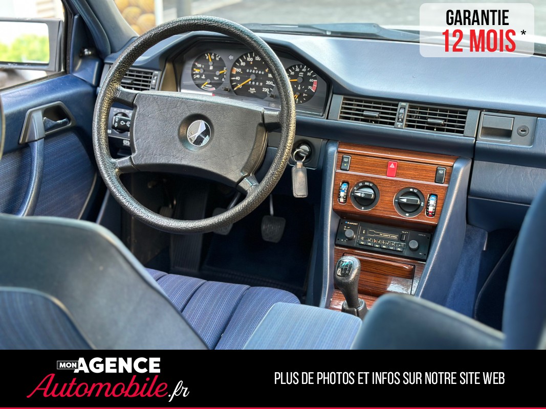Mercedes 230 E W124 Berline 2.3 I 132ch *HISTORIQUE COMPLET MERCEDES*EXPERTISE OK / GARANTIE 12 MOIS