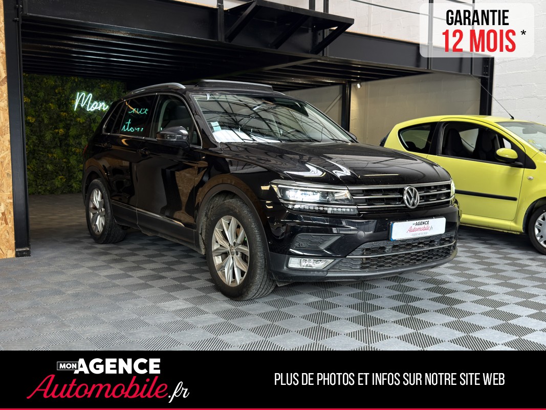 Volkswagen TIGUAN II 2.0 TDI  DSG7 150 CARAT SUIVI COMPLET VW / TOIT OUVRANT