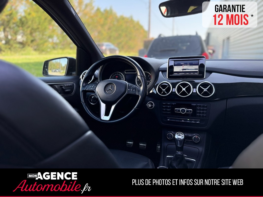 Mercedes CLASSE B 180CDi 1.5 109ch FASCINATION *ATTELAGE AMOVIBLE*SIEGES CHAUFFANTS*CAMERA*/ GARANTIE 12 MOIS