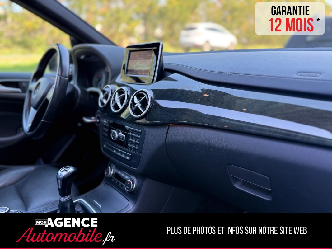 Mercedes CLASSE B 180CDi 1.5 109ch FASCINATION *ATTELAGE AMOVIBLE*SIEGES CHAUFFANTS*CAMERA*/ GARANTIE 12 MOIS