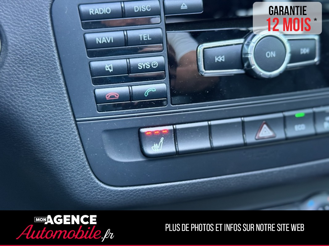Mercedes CLASSE B 180CDi 1.5 109ch FASCINATION *ATTELAGE AMOVIBLE*SIEGES CHAUFFANTS*CAMERA*/ GARANTIE 12 MOIS