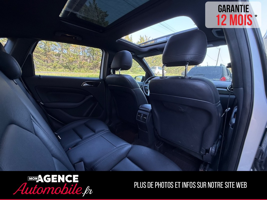 Mercedes CLASSE B 180CDi 1.5 109ch FASCINATION *ATTELAGE AMOVIBLE*SIEGES CHAUFFANTS*CAMERA*/ GARANTIE 12 MOIS