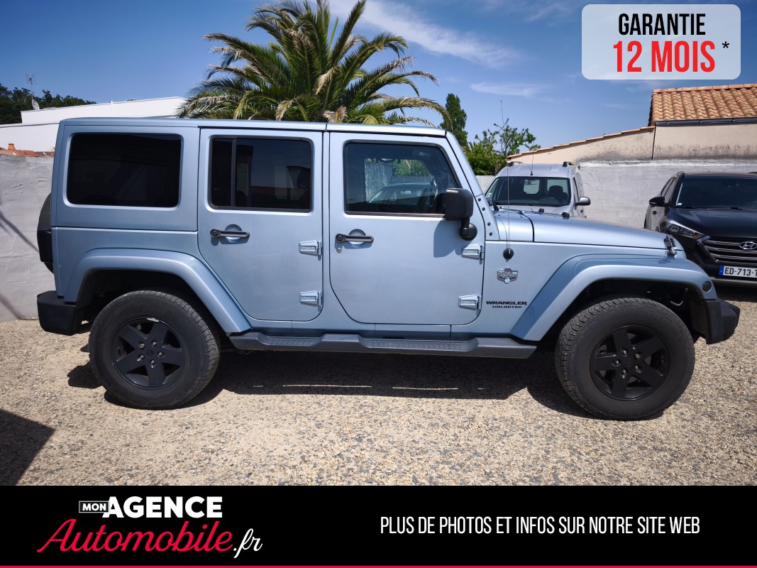 Jeep Wrangler UNLIMITED 2.8 CRD 200 FAP ARCTIC / Garantie 12 Mois