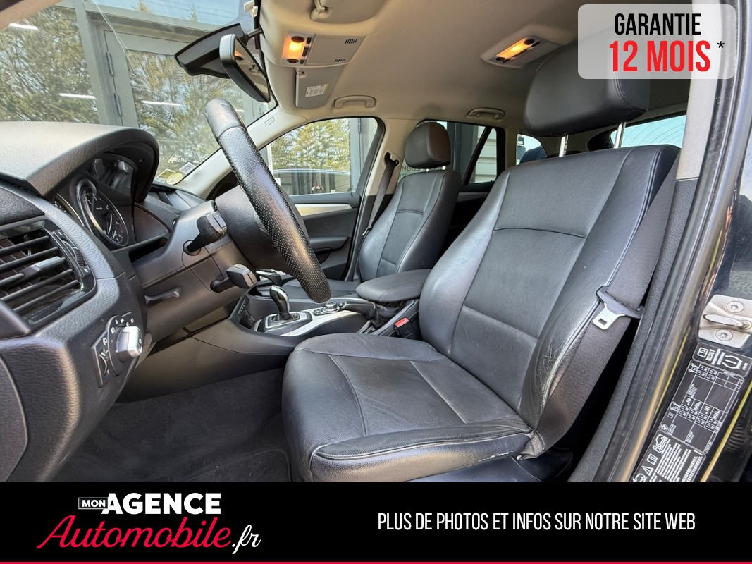 BMW X1 20d XDrive 2.0d Steptronic 184ch Boîte Auto *ATTELAGE AMOVIBLE*SIEGES CUIR ELECTRIQUES A MEMOIRE*RADAR AV AR*/ GARANTIE 12 MOIS