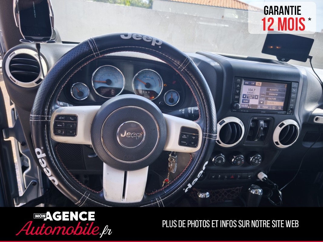 Jeep Wrangler UNLIMITED 2.8 CRD 200 FAP ARCTIC / Garantie 12 Mois
